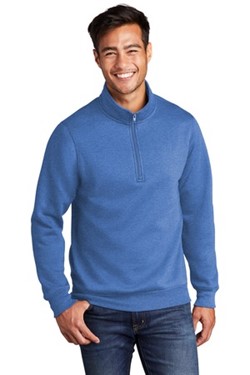 Port & Company Core Fleece Quarter-Zip Pullover Sweatshirt PC78Q