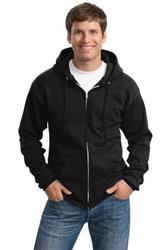 Port and Company Tall Ultimate Full- Zip Hooded Sweatshirt. PC90ZHT