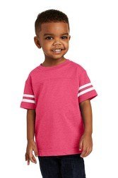 Rabbit Skins  Toddler Football Fine Jersey Tee. RS3037