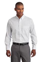 Port Authority Tall Tattersall Easy Care Shirt. TLS642