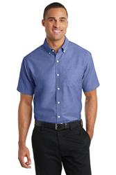 Port Authority Short Sleeve SuperPro OxfordShirt. S659