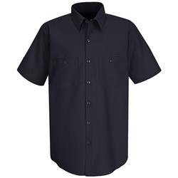 Mens Wrinkle-Resistant Cotton Work Shirt -SC40