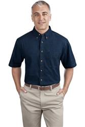 Port and Company - Short Sleeve Value Denim Shirt. SP11