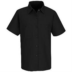 Red Kap Women's Short-Sleeve Work Shirt SP23BK