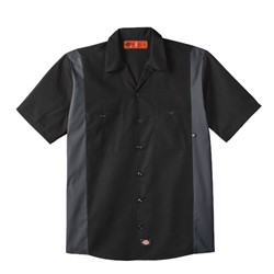 M DOW COLOR BLOCK SS SHIRT BKCH 24BKCH