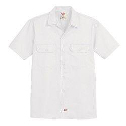 M DICKIES TWILL SS SHIRT ORGNL WH 1574WH