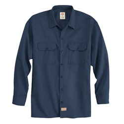 M DICKIES TWILL LS SHIRT ORGNL NV 5574NV