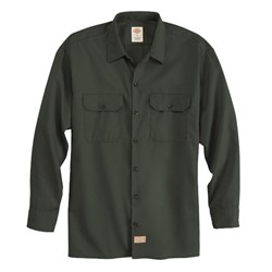 M DICKIES TWILL LS SHIRT ORGNL OG 5574OG
