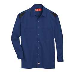 M DOW SHOP TEAM LS SHRT BLUE BLACK 6605BB