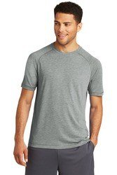 Sport-Tek  PosiCharge  Tri-Blend Wicking Raglan Tee ST400
