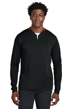 Sport-Tek Club Quarter-Zip Pullover ST443