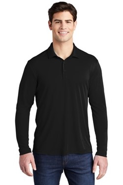 Sport-Tek Posi-UV Pro Long Sleeve Polo ST520LS