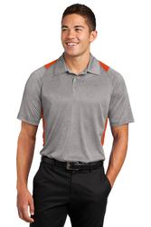 Sport-Tek  Heather Colorblock Contender  Polo. ST665