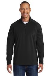 Sport-Tek Sport-Wick Stretch Half-Zip Pullover. ST850