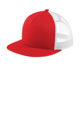 Sport-Tek  Yupoong  5-Panel Classic Trucker Mesh Back Cap. STC38