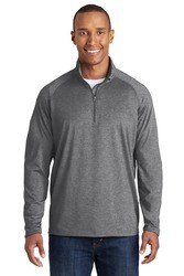 Sport-Tek Tall Sport-Wick Stretch 1/2-Zip Pullover. TST850