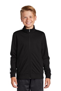 Sport-Tek  Youth Tricot Track Jacket. YST94
