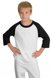 Sport-Tek - Youth Colorblock Raglan Jersey.YT200