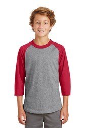 Sport-Tek Youth Colorblock Raglan Jersey.  YT200