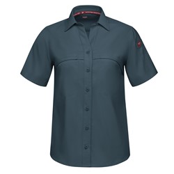 Red Kap® Women's Cooling Short Sleeve Work Shirt - TSW1AC