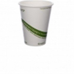 Eco-Products, GreenStripe®, EP-BHC8-GS, Hot Cup, 8 oz, Polylactic Acid/Plastic