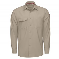 Red Kap® Men's Cooling Long Sleeve Work Shirt - TSM4SD