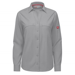Red Kap® Women's Cooling Long Sleeve Work Shirt - TSW3GV