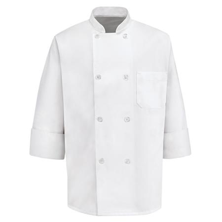 Eight Pearl Button Chef Coat - 0403