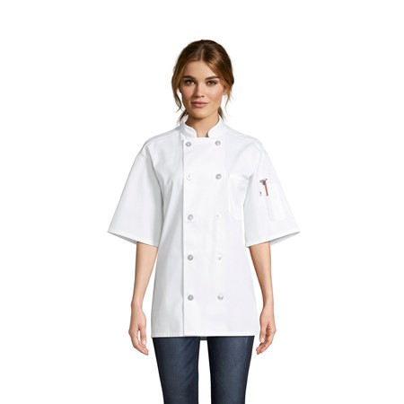 0415 South Beach Short Sleeve Chef Coat