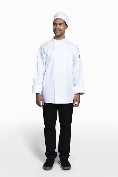 UnCommon Chef  Pisa Lycra w/ Mesh Chef Coat 0711