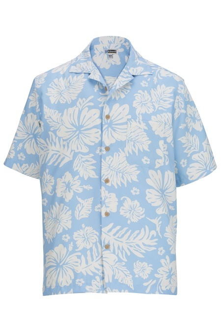 Hibiscus 2-Color Camp Shirt 1036