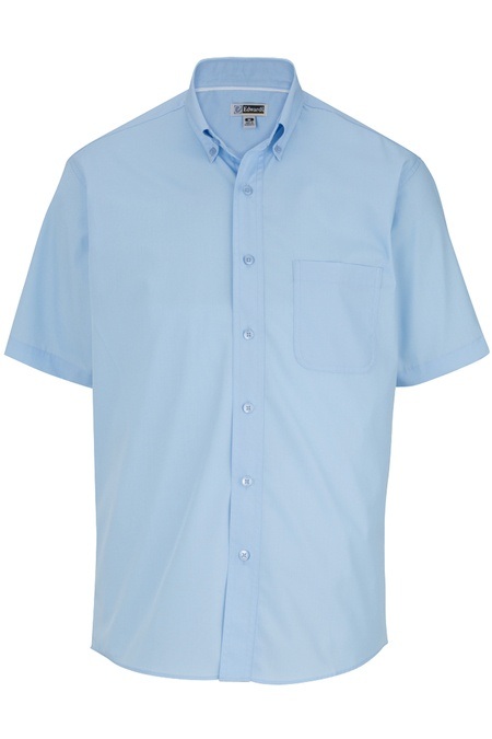 Men's Lightweight Short Sleeve Poplin Shirt 1245