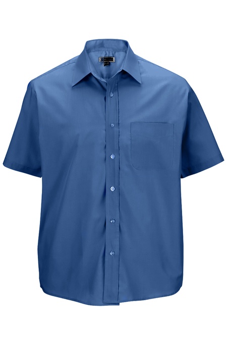 Men's Short Sleeve Value Broadcloth Shirt 1314