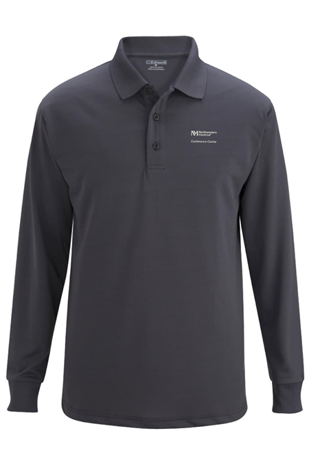 Unisex Snag Proof Long Sleeve Polo Shirt