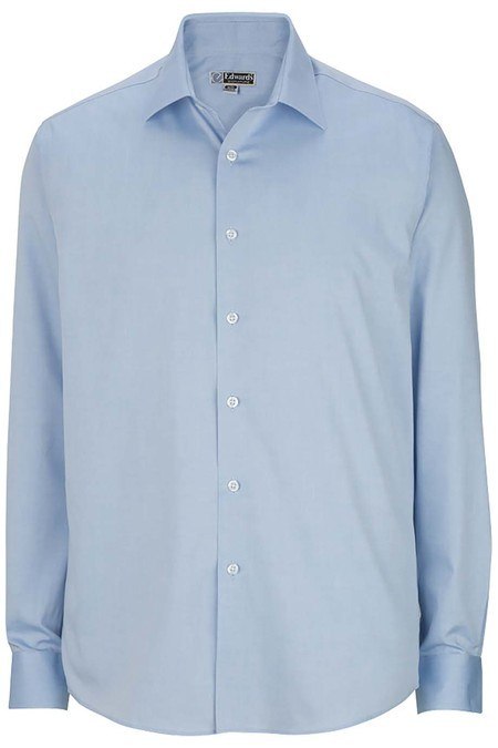 Men's Oxford Wrinkle-Free Point Collar Dress Shirt 1978