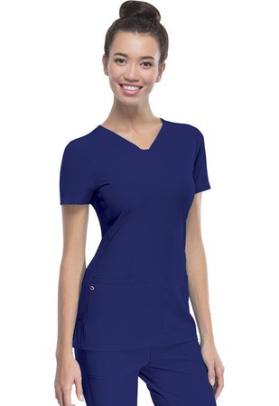 HeartSoul Break on Through Shaped V-Neck Top - 20710