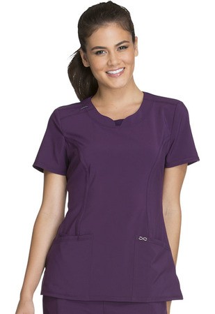 Cherokee Infinity - Round Neck Top 2624A