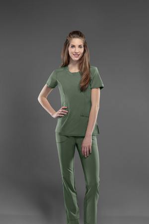 Cherokee Infinity - Round Neck Top 2624A