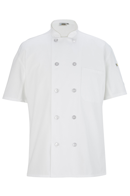 Ten Button Chef Coat With Back Mesh 3333