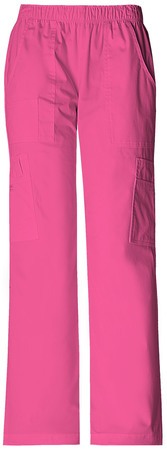 Cherokee Workwear Mid Rise Pull-On Pant Cargo Pant 4005P