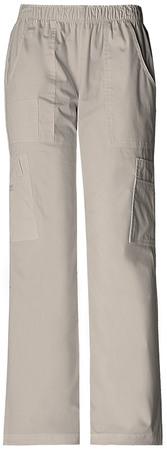 Cherokee Workwear Mid Rise Pull-On Pant Cargo Pant 4005T