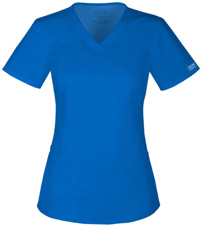 Cherokee Ladies Workwear WW Core Stretch  V-Neck Top 4710