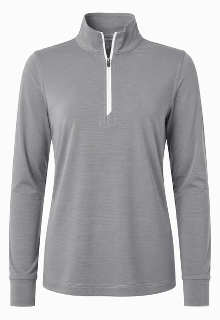 OOBE Men's Durant Striped Quarter Zip Pullover - OBV2FS