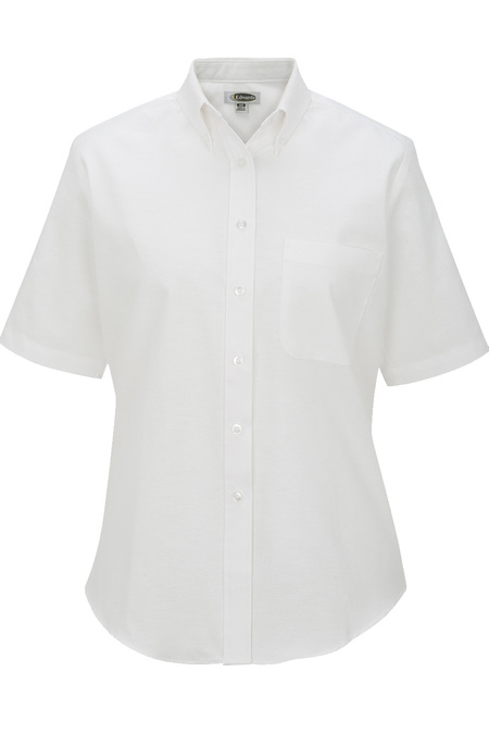 Ladies' Short Sleeve Oxford Shirt 5027