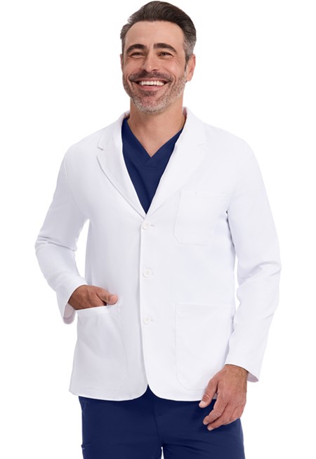 Healing Hands White Coat Leo Labcoat - 5150