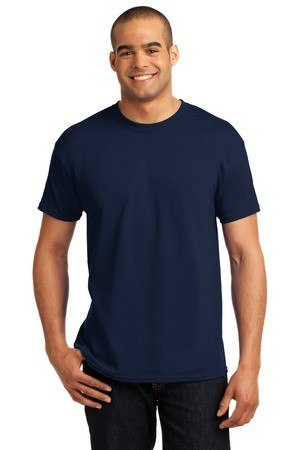 Hanes  - EcoSmart  50-50 Cotton-Poly T-Shirt. 5170