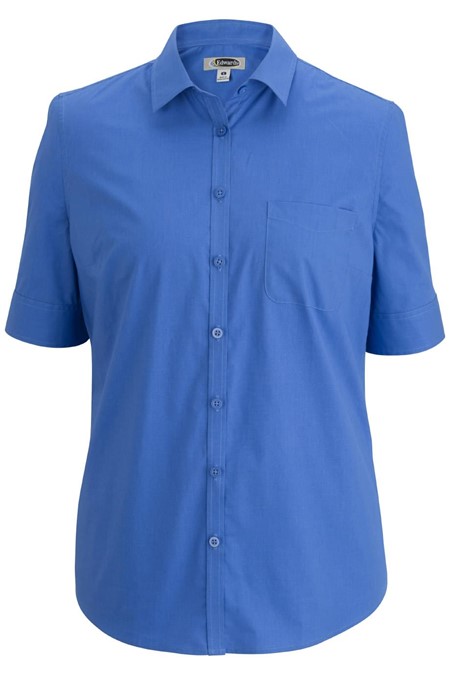 Edwards Comfort Stretch Short Sleeve Ladies Shirt 5231