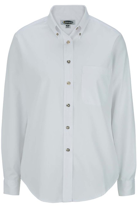 Ladies Easy Care Long Sleeve Poplin Shirt 5280