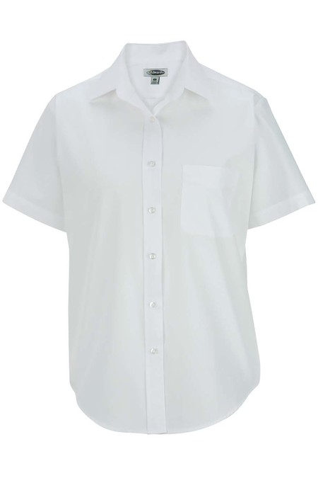 Women's Short Sleeve Value Broadcloth Shirt5313