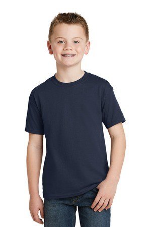 Hanes - Youth EcoSmart  50-50 Cotton-Poly T-Shirt. 5370